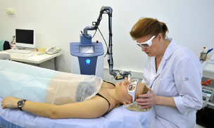 The procedure of Laser rejuvenation