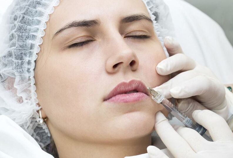 Injection rejuvenation of the face